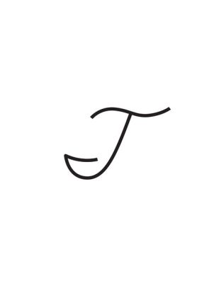 how to spell t in cursive